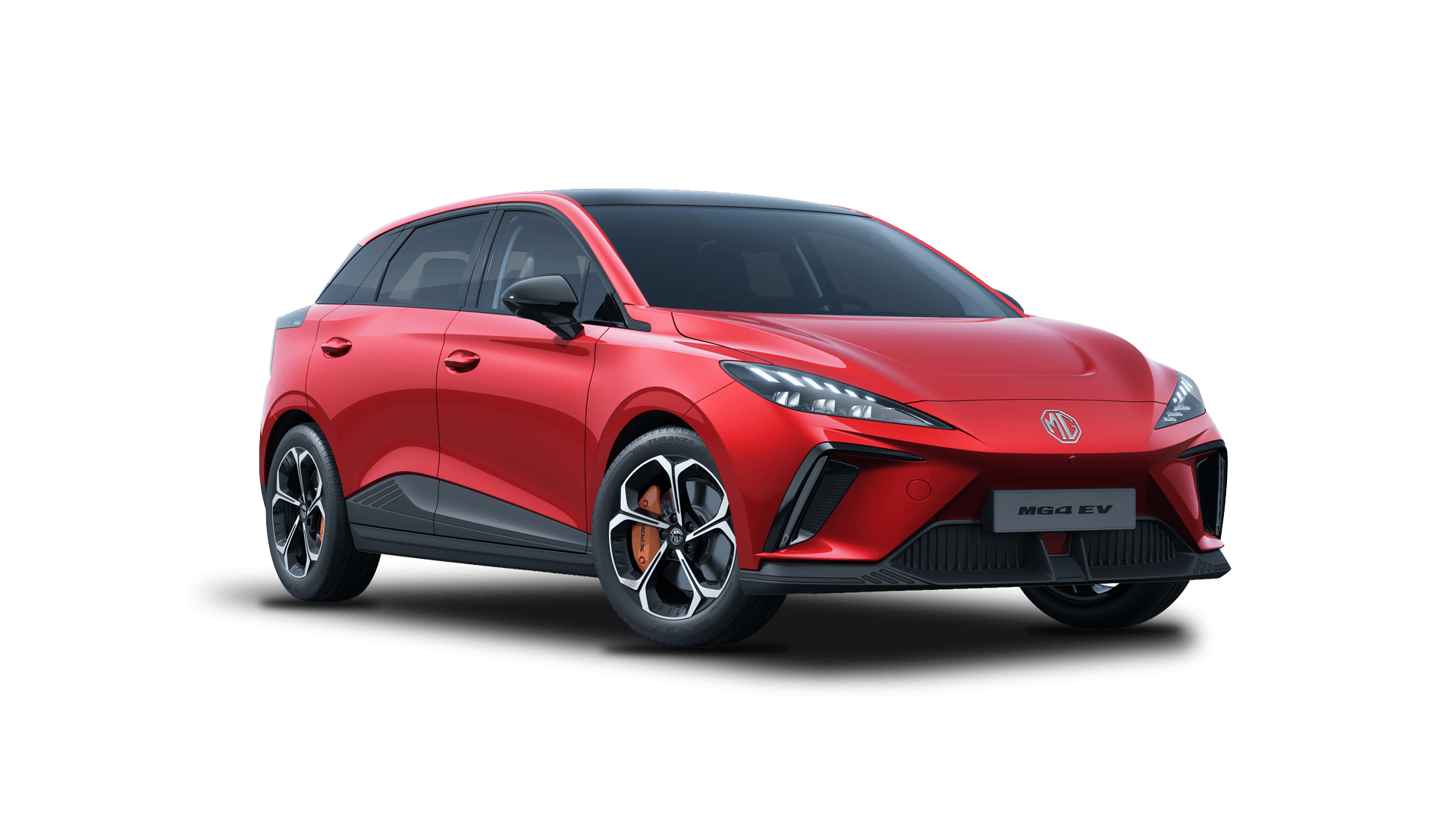 MG4 EV in Diamond Red Metallic