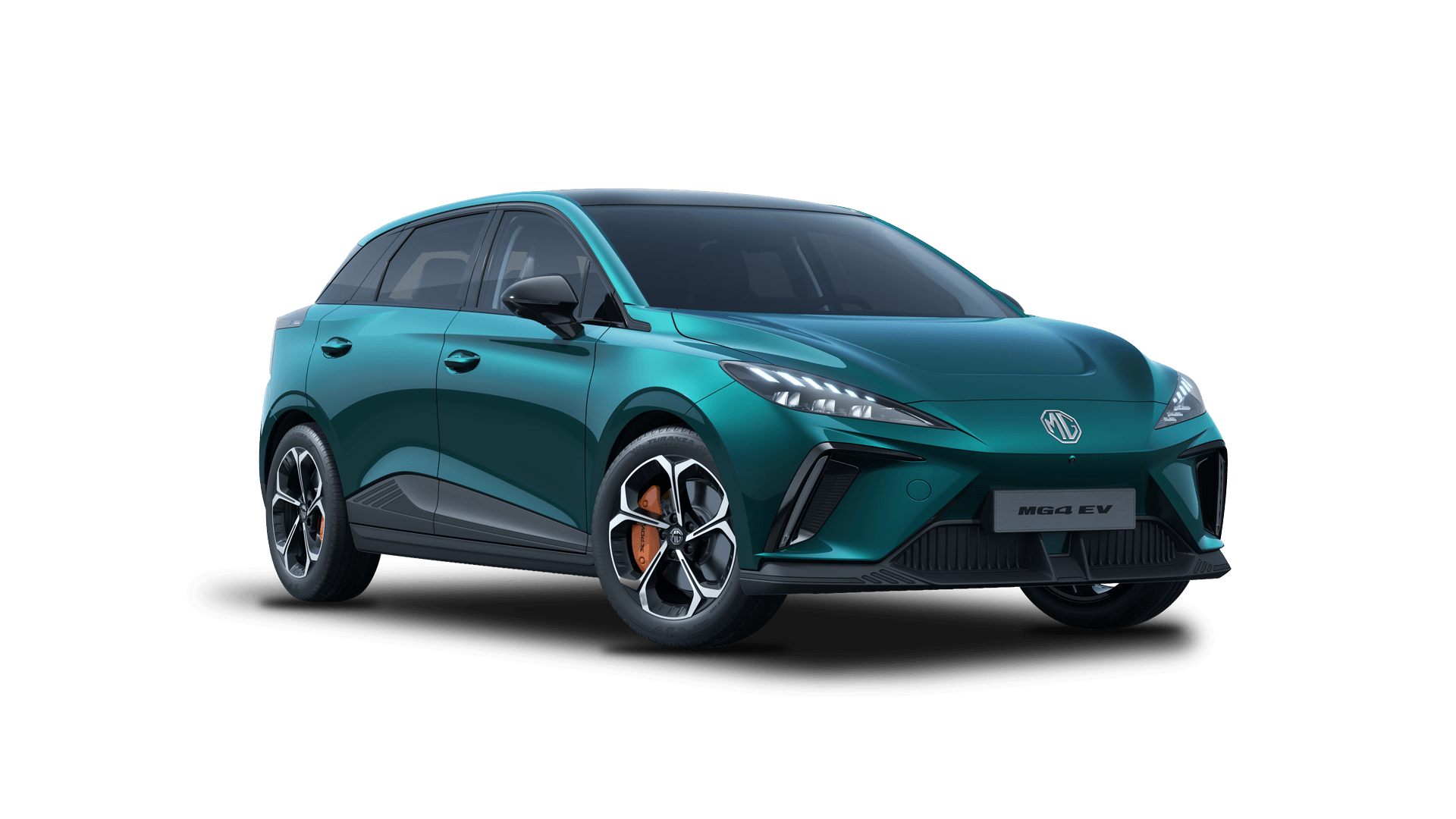 MG4 EV in Iris Cyan Metallic