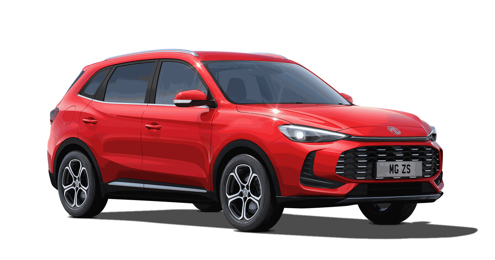 MG ZS Petrol in Dynamic Red