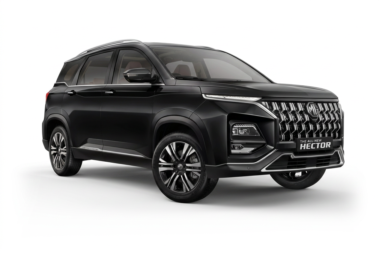 MG Hector in Starry Black