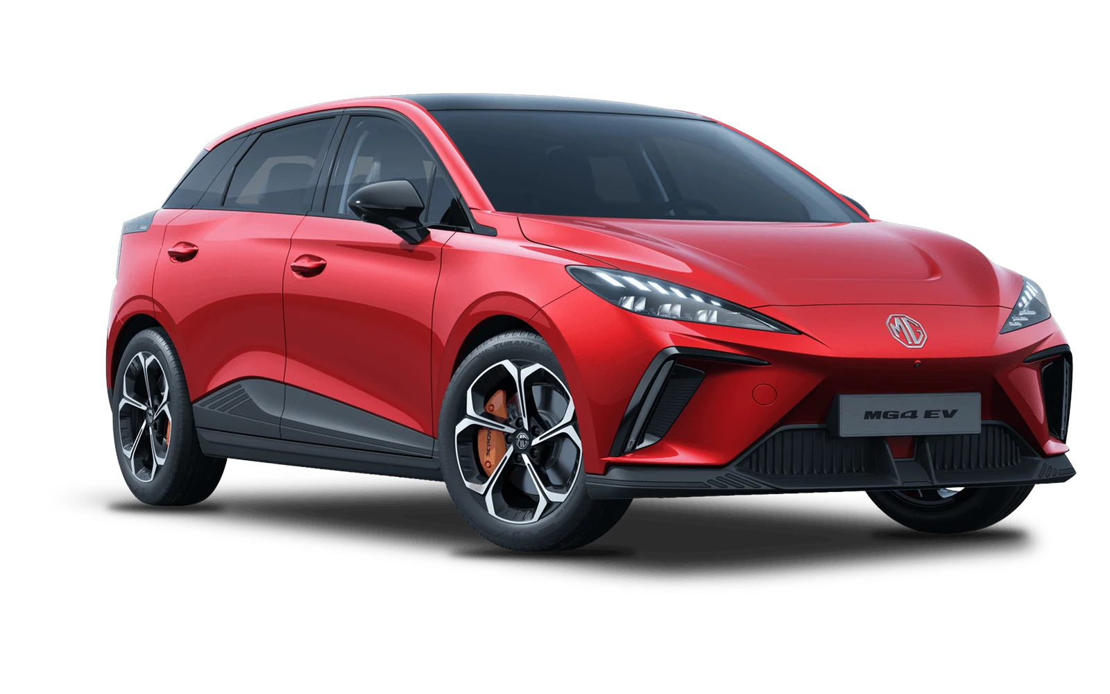 MG4 EV in Diamond Red Metallic