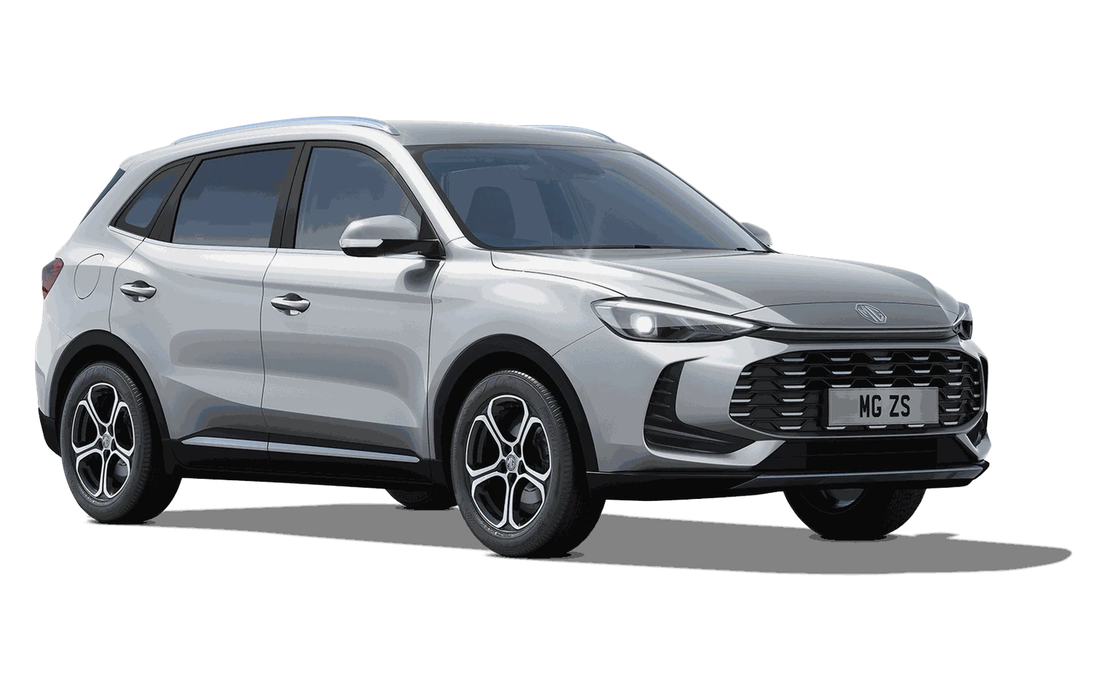 MG ZS Petrol in Cosmic Silver