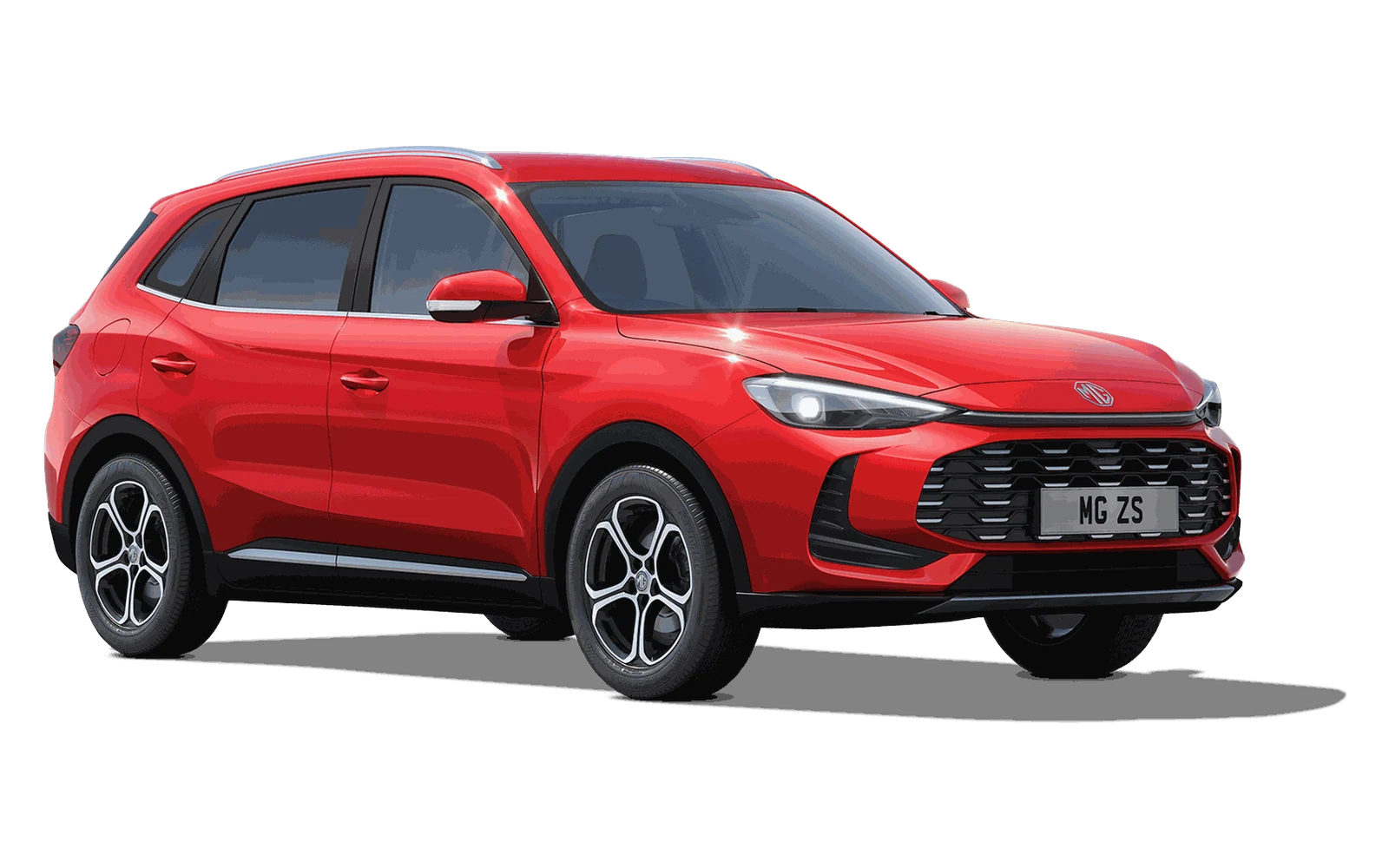 MG ZS Petrol in Dynamic Red